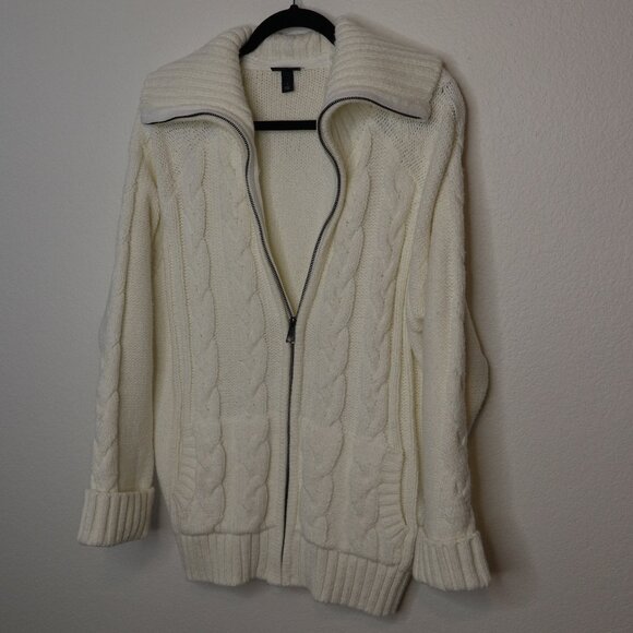 Torrid Knit Zip Up Sweater - Picture 1 of 6